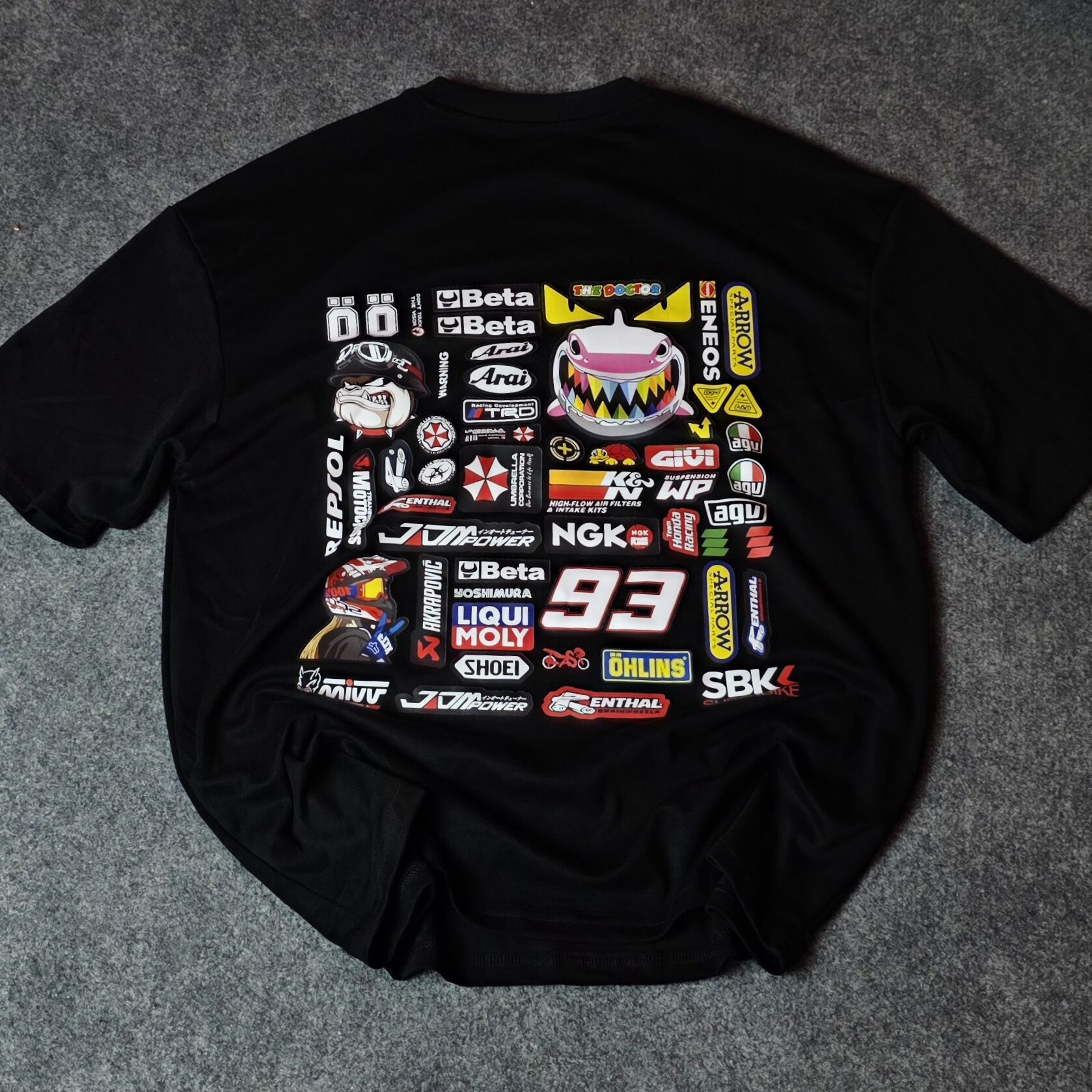 GAMER X RIDER I PREMIUM T-SHIRT (2) GAMER X RIDER I Premium Oversized T-Shirt – Interlock Fabric - Image 1