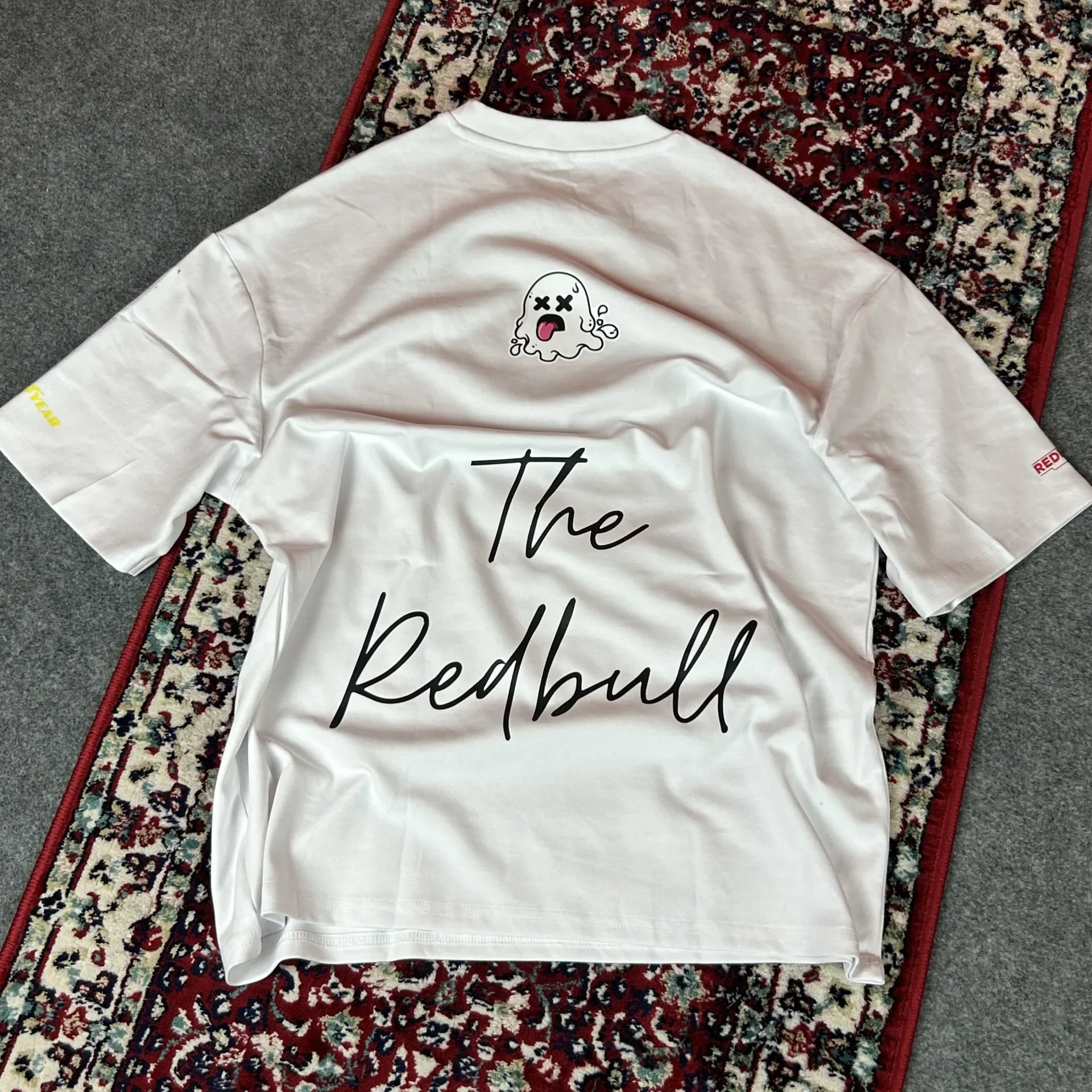 THE REDBULL SIGNATURE EDITION (2) THE REDBULL SIGNATURE EDITION Oversized T-Shirt – Premium Interlock Fabric - Image 1